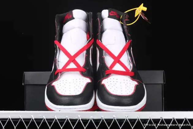 Official Maikesneakers 555088-062 Jordan High Air 1 OG Bloodline 0324